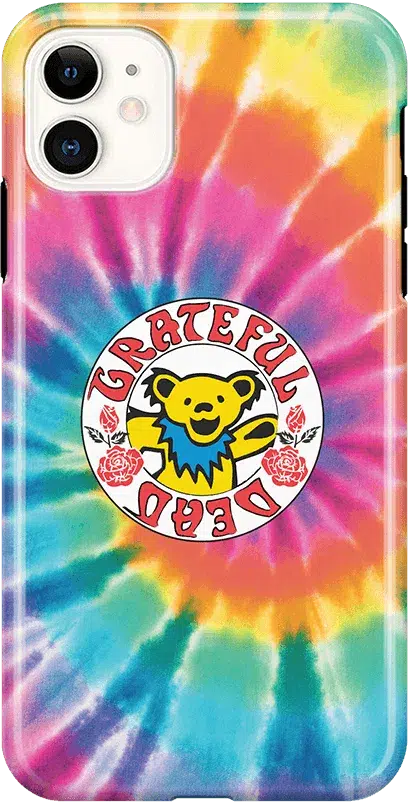 On Tour | Grateful Dead Tie Dye Sticker Case