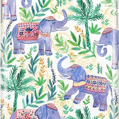 Pastel Gardens | Watercolor Elephant Floral Case