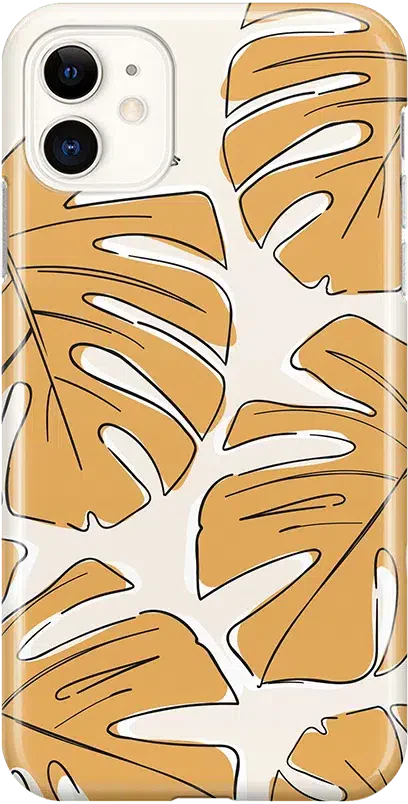 Island Time | Tropical Leaves Floral Case