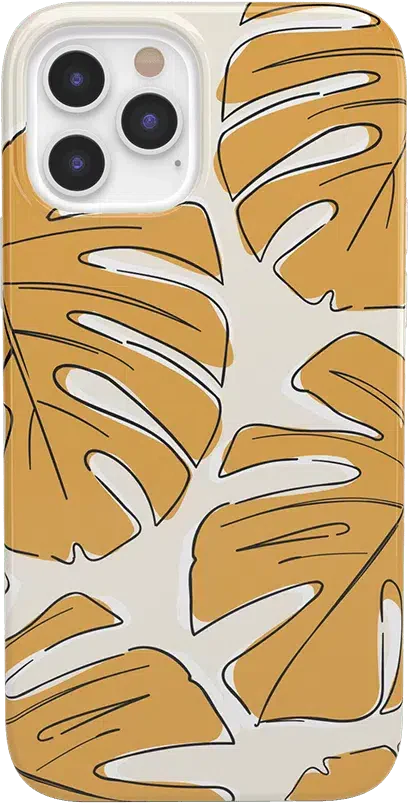 Island Time | Tropical Leaves Floral Case
