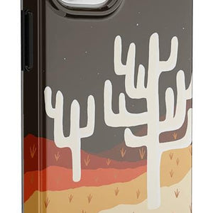 Desert Nights | Cactus Colorblock Case