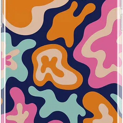 Midnight Color Splash | Abstract Retro Case