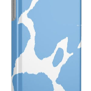 Current MOOd | Light Blue Cow Print Case