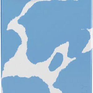 Current MOOd | Light Blue Cow Print Case