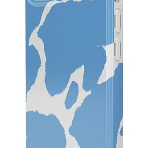 Current MOOd | Light Blue Cow Print Case