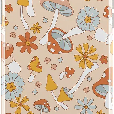 Mushroom Magic | Retro Floral Case