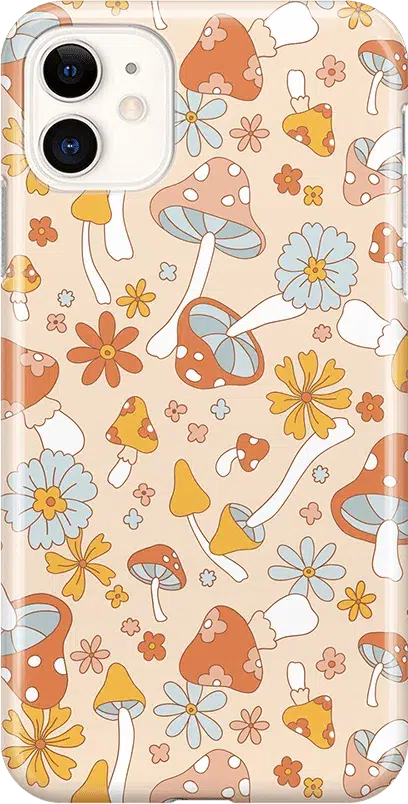 Mushroom Magic | Retro Floral Case