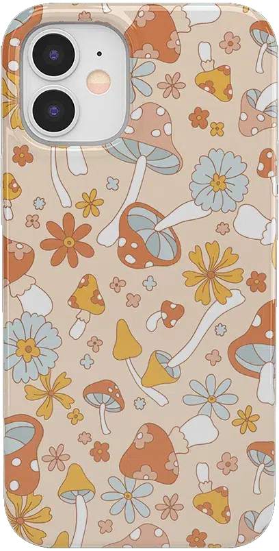 Mushroom Magic | Retro Floral Case