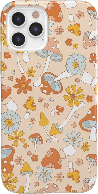 Mushroom Magic | Retro Floral Case