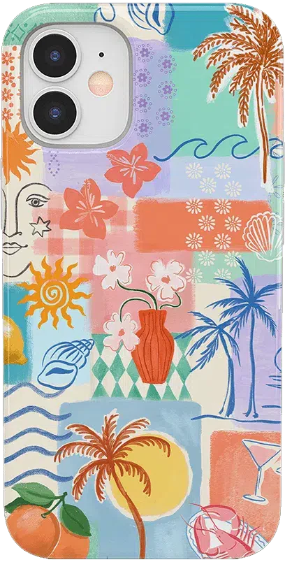 Tropical Heat | Beachy Collage Case
