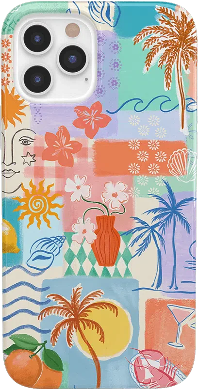 Tropical Heat | Beachy Collage Case