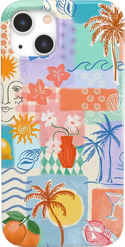 Tropical Heat | Beachy Collage Case