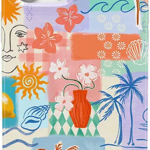 Tropical Heat | Beachy Collage Case