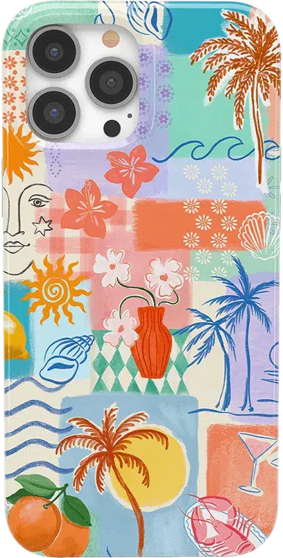 Tropical Heat | Beachy Collage Case