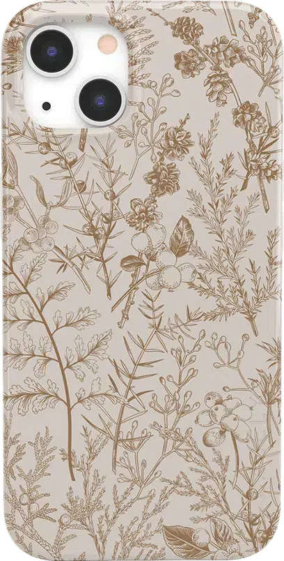 Beige Garden | Neutral Floral Case