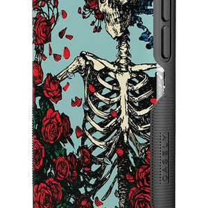 Forever Grateful | Grateful Dead Skeleton Floral Case