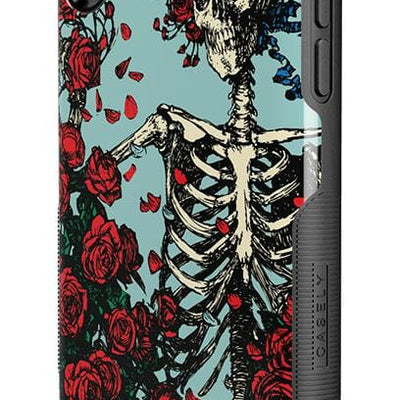 Forever Grateful | Grateful Dead Skeleton Floral Case
