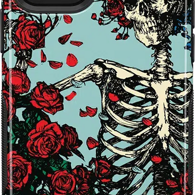 Forever Grateful | Grateful Dead Skeleton Floral Case