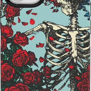 Forever Grateful | Grateful Dead Skeleton Floral Case