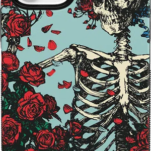 Forever Grateful | Grateful Dead Skeleton Floral Case