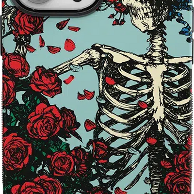 Forever Grateful | Grateful Dead Skeleton Floral Case