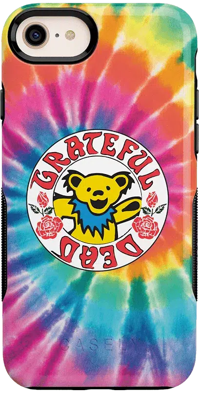 On Tour | Grateful Dead Tie Dye Sticker Case