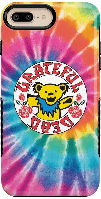On Tour | Grateful Dead Tie Dye Sticker Case
