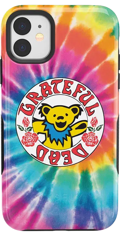 On Tour | Grateful Dead Tie Dye Sticker Case