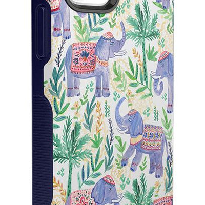 Pastel Gardens | Watercolor Elephant Floral Case