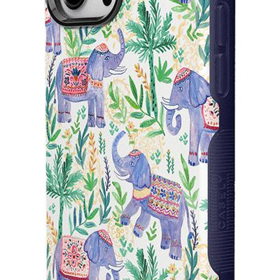 Pastel Gardens | Watercolor Elephant Floral Case