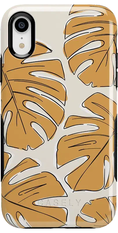 Island Time | Tropical Leaves Floral Case