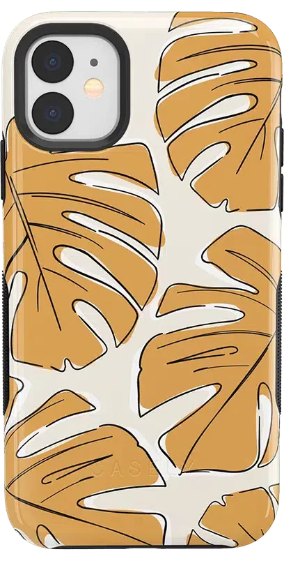 Island Time | Tropical Leaves Floral Case