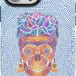 Vida y Muerte | Frida Kahlo Dotted Skull Case