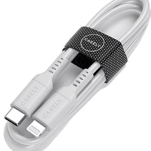 Fast Charging Cable | MFi Certified Lightning to USB-C Cord - White Cord