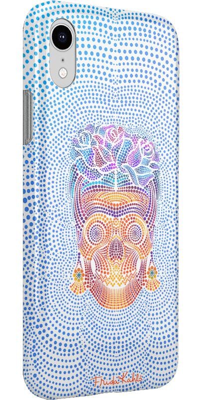 Vida y Muerte | Frida Kahlo Dotted Skull Case