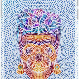 Vida y Muerte | Frida Kahlo Dotted Skull Case