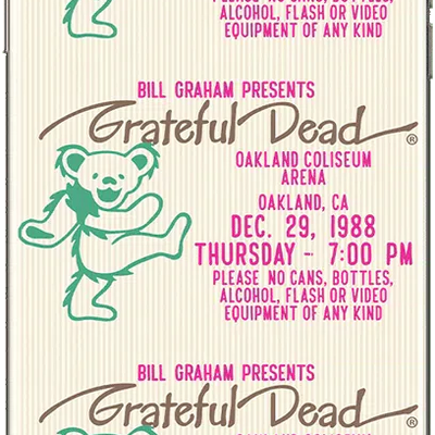 Miracle Ticket | Grateful Dead Vintage Case