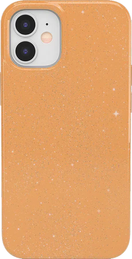 Morning Glow | Orange Pastel Shimmer Case