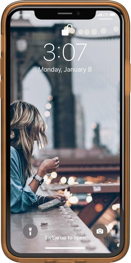 Morning Glow | Orange Pastel Shimmer Case