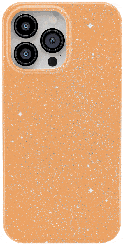 Morning Glow | Orange Pastel Shimmer Case