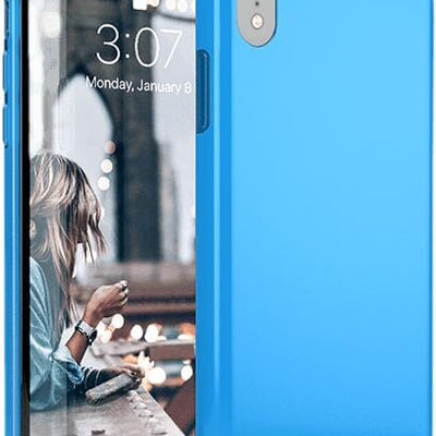 Miami Cabana | Solid Neon Blue Case