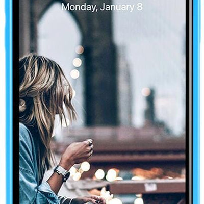 Miami Cabana | Solid Neon Blue Case