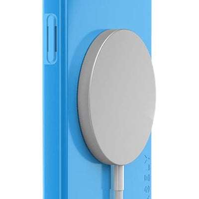 Miami Cabana | Solid Neon Blue Case