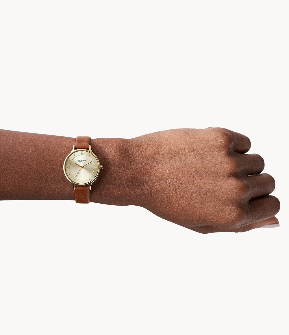 Skagen Anita Lille Gold Dial Women 30mm