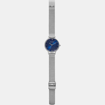 Anita Lille Women Quartz Blue Dial Analog Stainless Steel Watch SKW2307