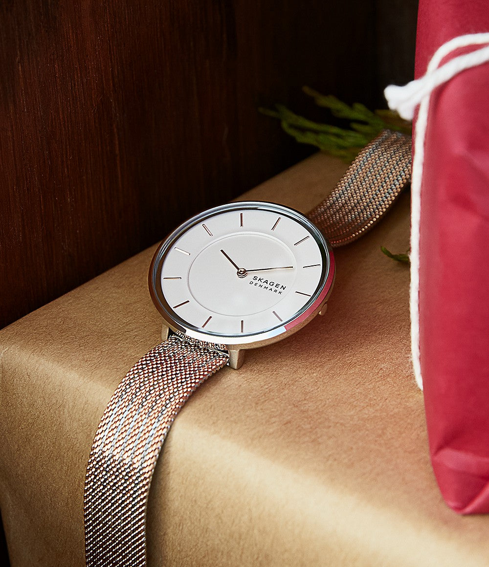 Skagen Gitte  White Dial Women 38mm