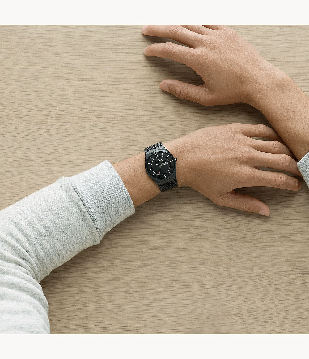 Skagen Melbye Black Dial Men 40mm