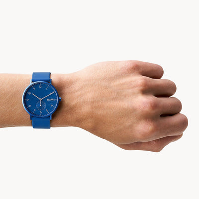 Skagen Aaren Kulor Marine Blue Dial Men 41mm