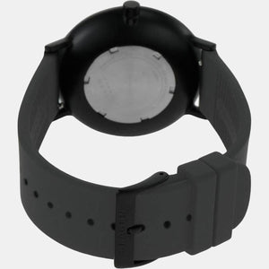Aaren Kulor Men Quartz Black Dial Analog Silicone Watch SKW6544