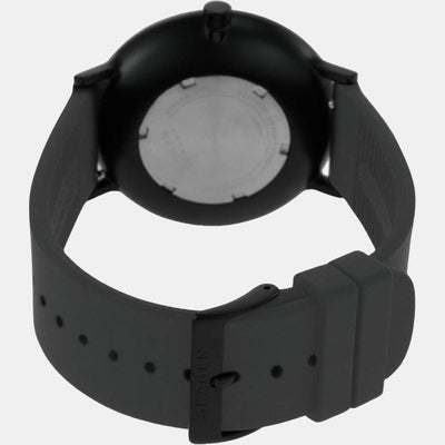 Aaren Kulor Men Quartz Black Dial Analog Silicone Watch SKW6544